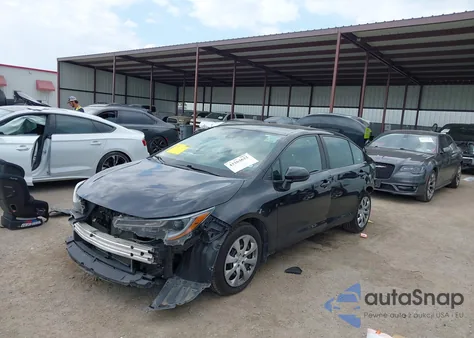 2022 Toyota Corolla Le z USA, uszkodzony, nr VIN 5YFEPMAE2NP280147